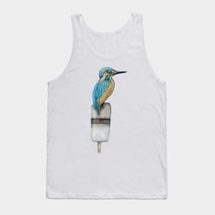 KIngfisher on ice 5 Tank Top